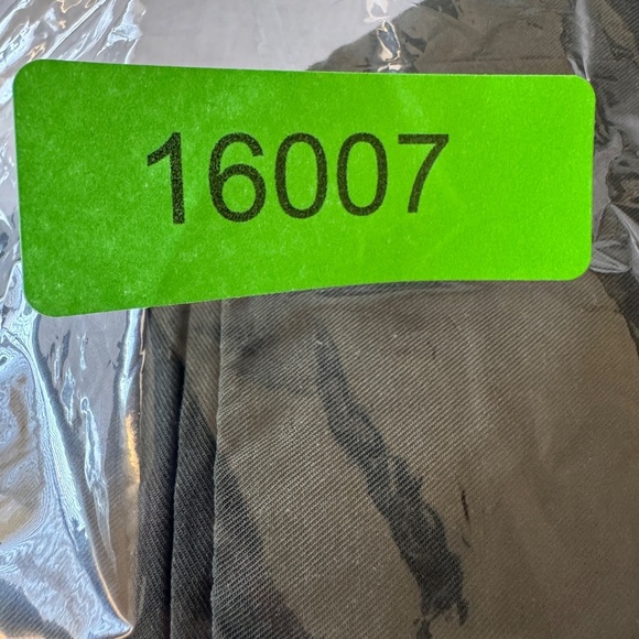 Zara Woman Lightweight Viscose X-Large Capris Army Green Comfort Waist Festival - Picture 14 of 14